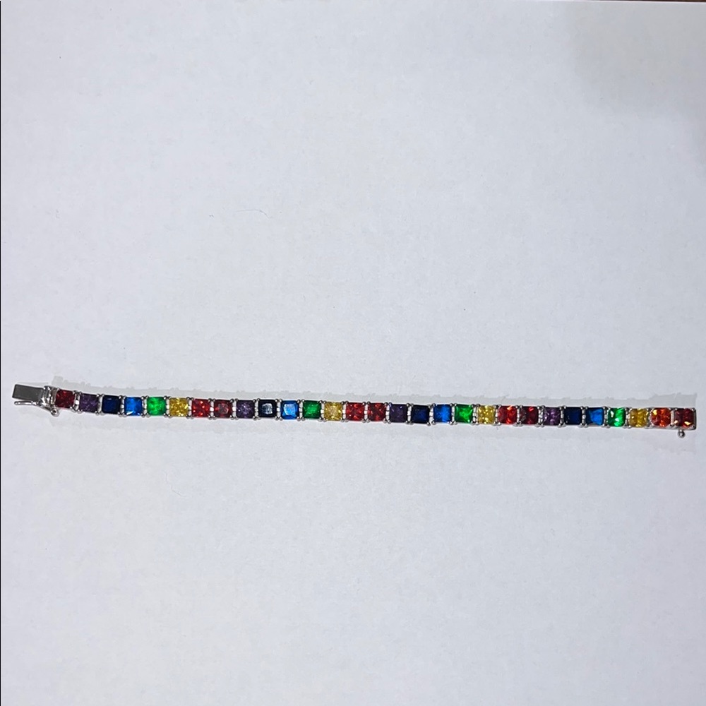 Colorful Gemstone Bracelet